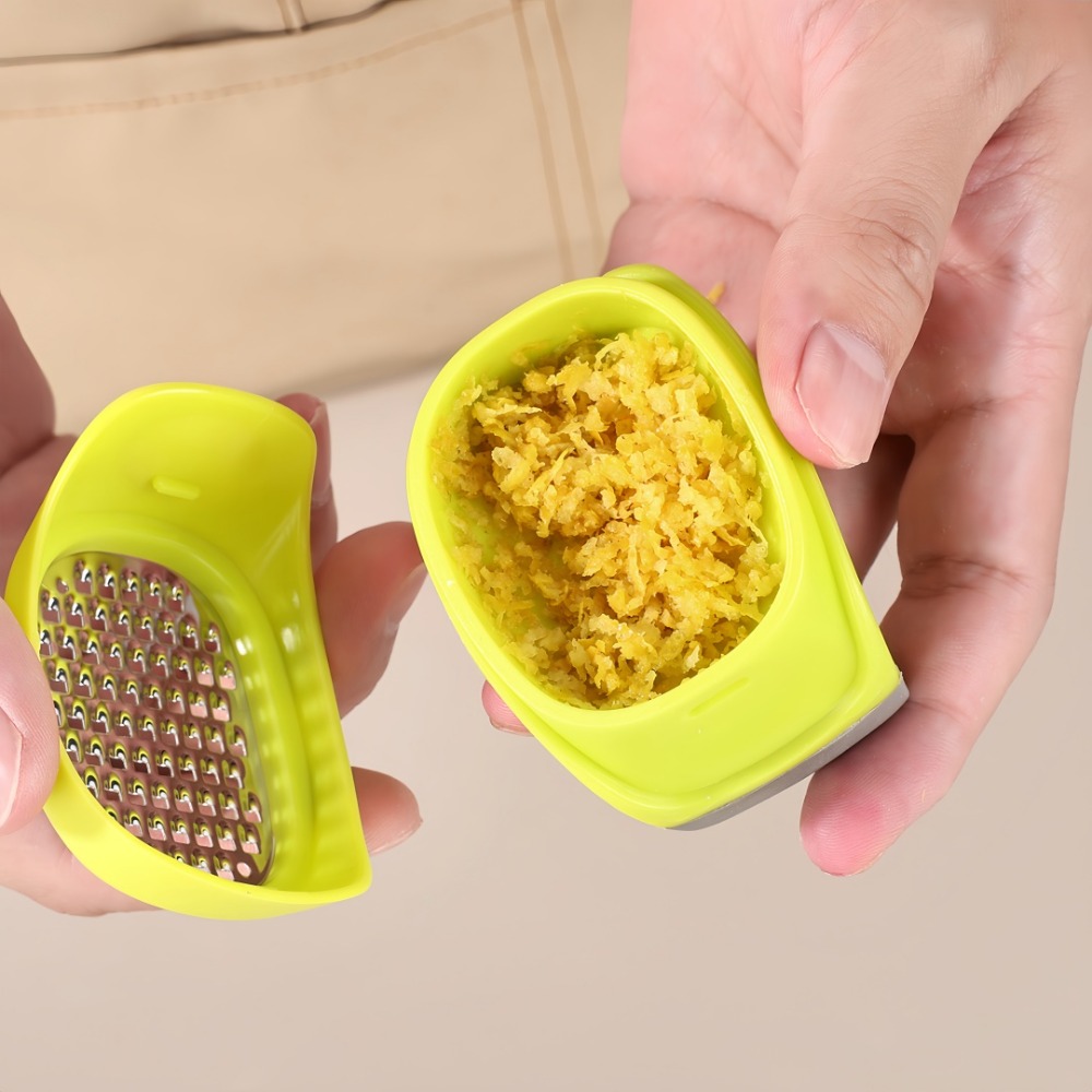 Circular Sharp Garlic Press Du - огляд і ціна Cheese Grater Box