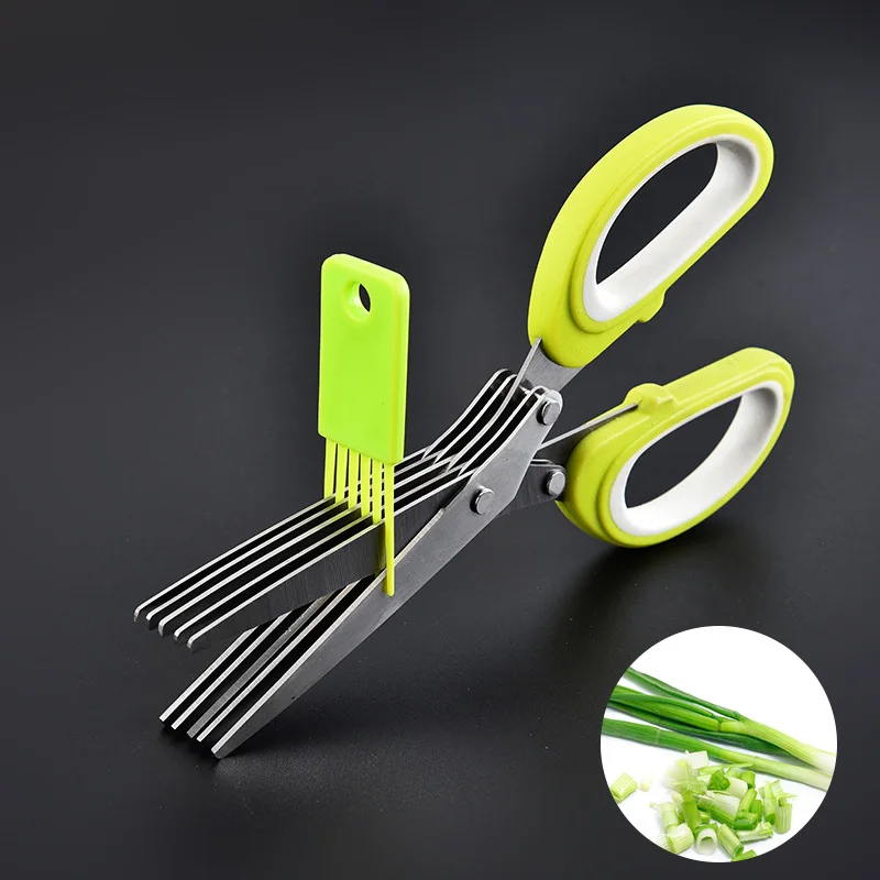 Multifunctional Herb Cutter –  - огляд і ціна Herb Scissors 5 Blade