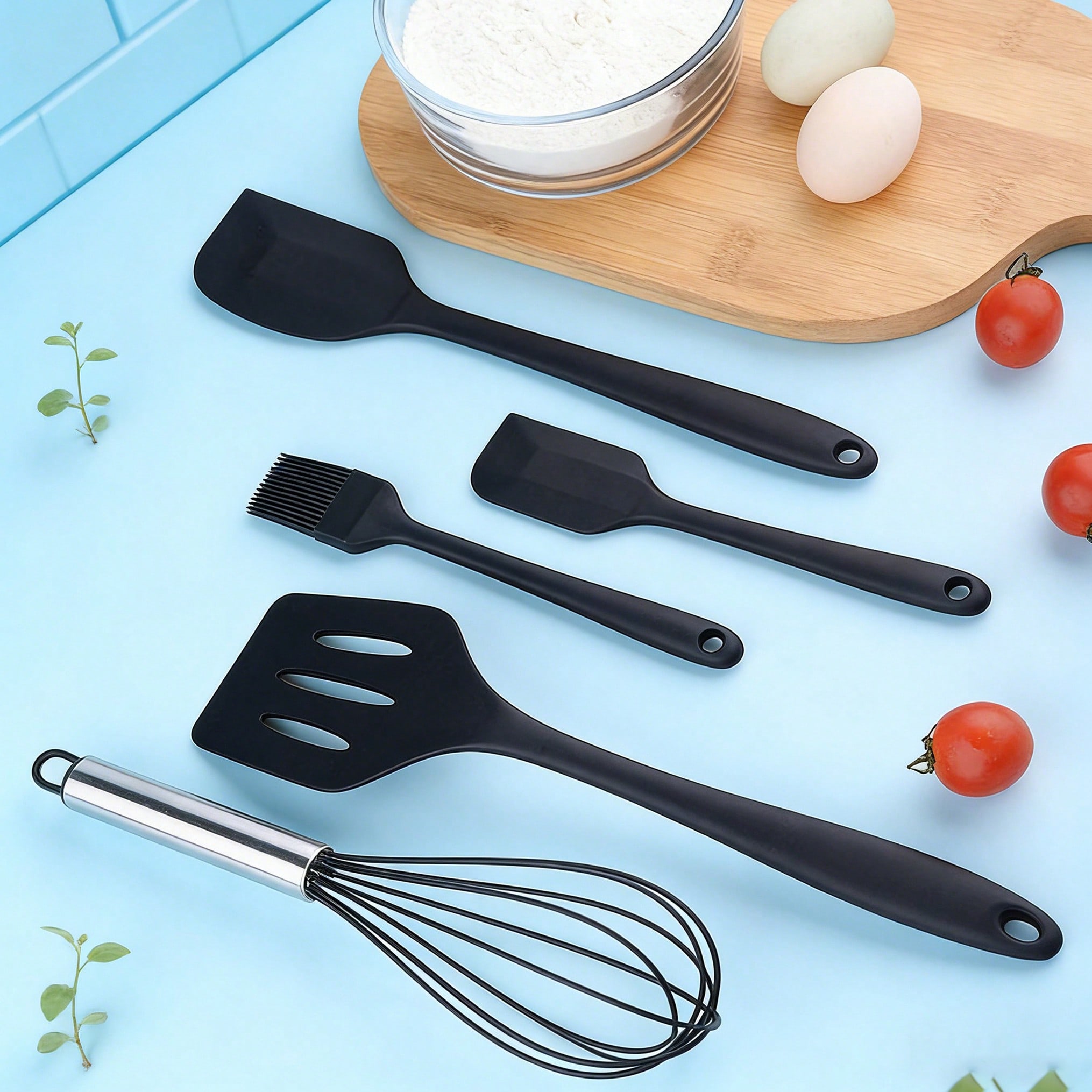 Silicone Cooking Utensils Set, - огляд і ціна Kitchen Gadgets Set