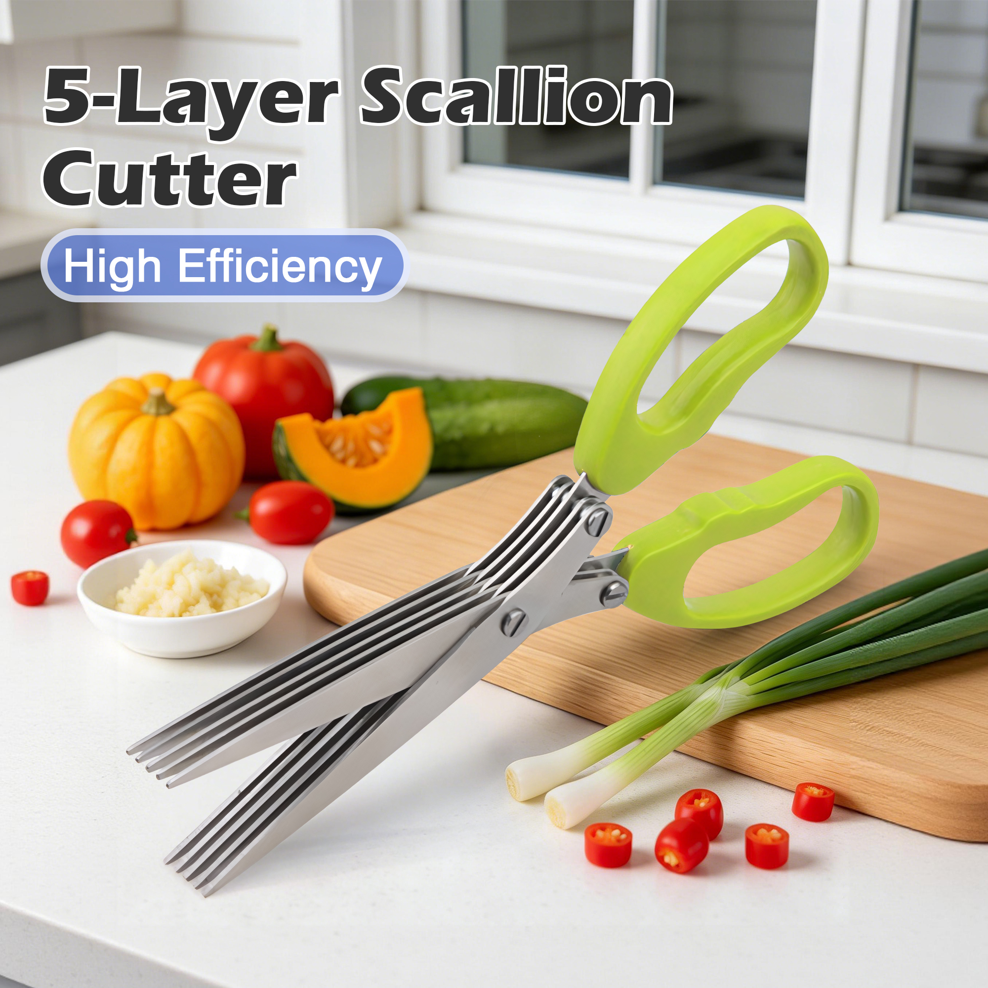 Herb Scissors with 5 Blades &  - огляд і ціна Herb Scissors 5 Blade