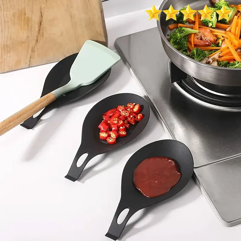 【Hot sales】Silicone Spoon Rest - огляд і ціна Kitchen Gadgets On Sale