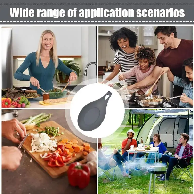 【Hot sales】Silicone Spoon Rest - огляд і ціна Kitchen Gadgets On Sale