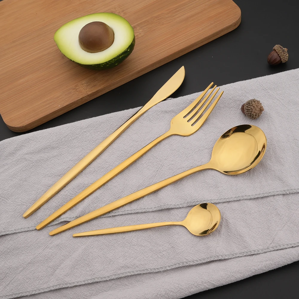 16Pcs Green Gold Dinnerware St - огляд і ціна Kitchen Gadgets Green