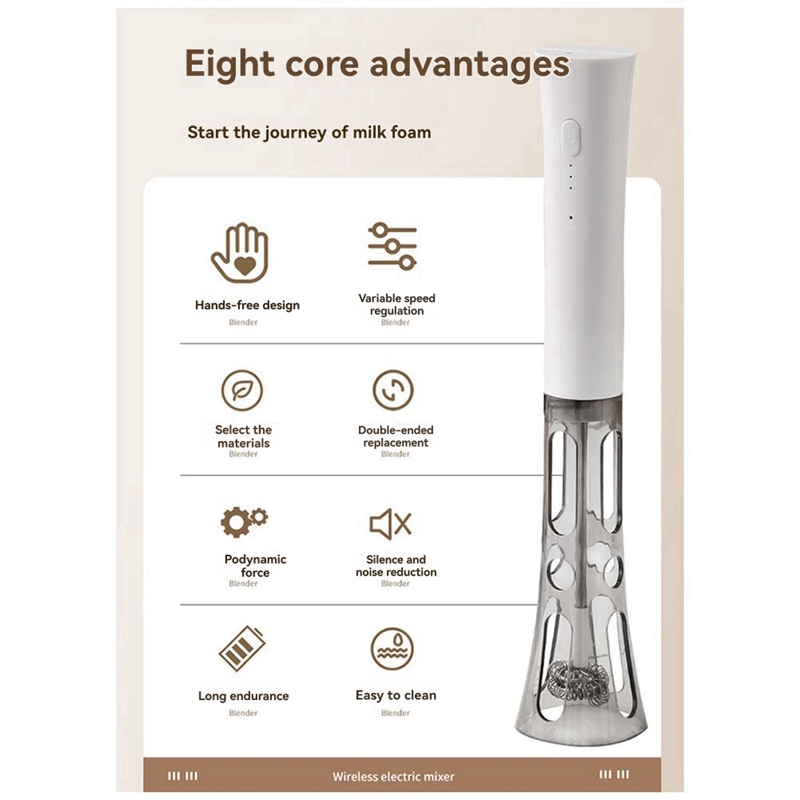 Coffee Utensils Handheld Elect - огляд і ціна Milk Frother