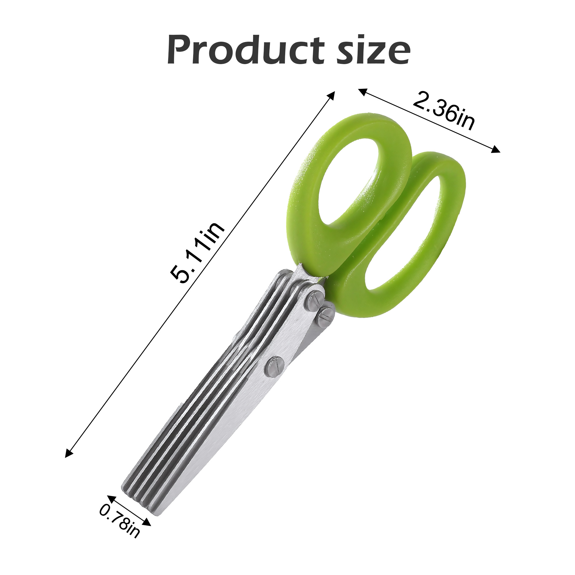 5 Blade Herb Scissors - Cut &  - огляд і ціна Kitchen Gadgets Set