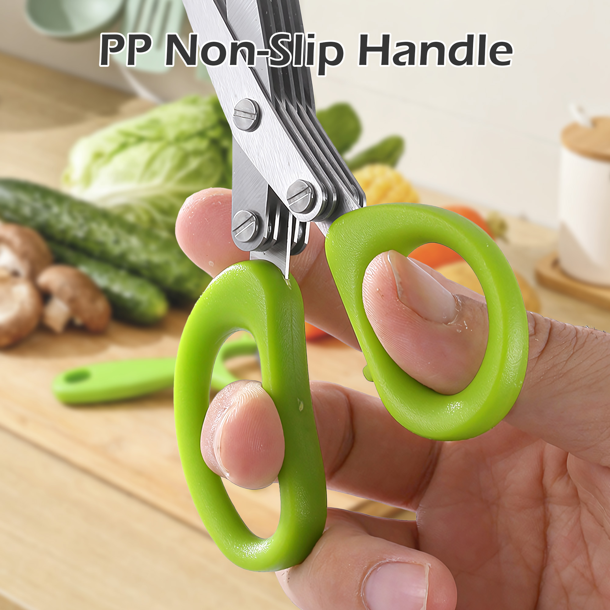 5 Blade Herb Scissors - Cut &  - огляд і ціна Kitchen Gadgets Set