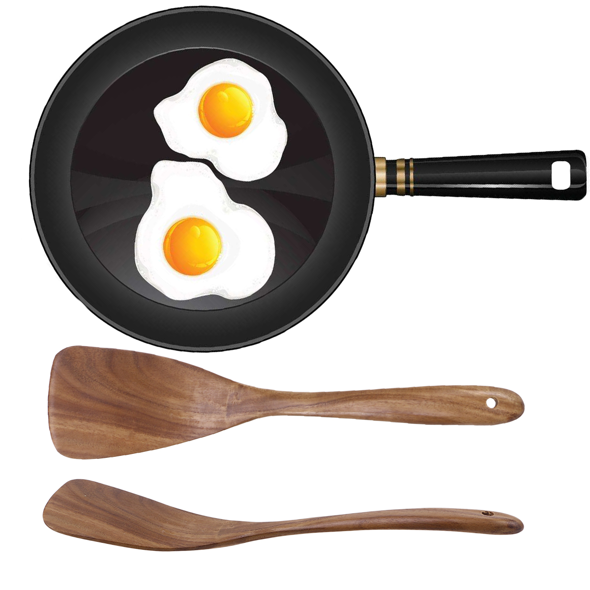 Solid Wood Spatula Teak Wood K - огляд і ціна Kitchen Gadgets And Utensils