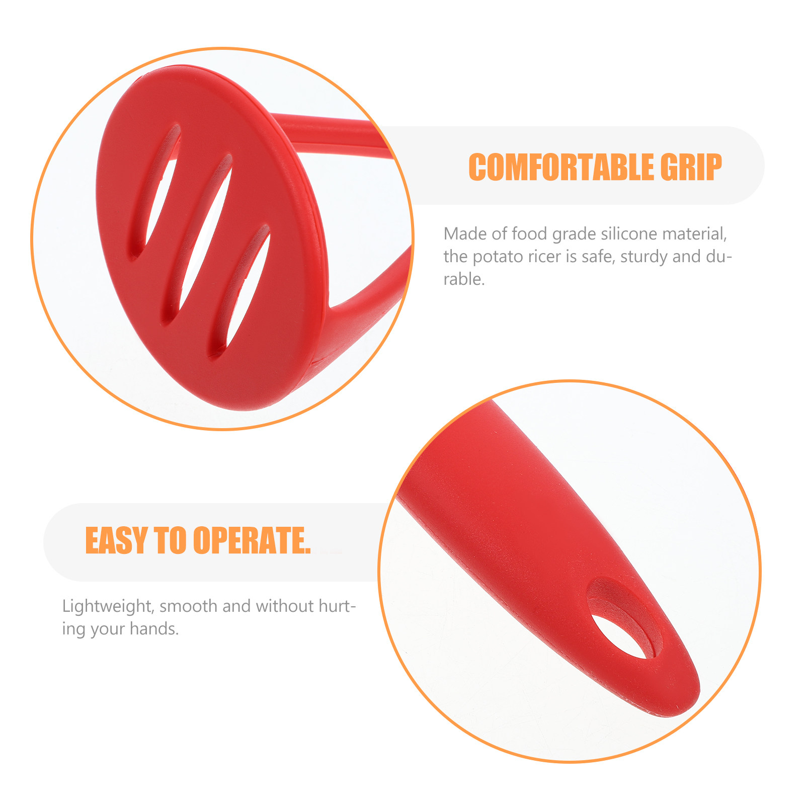 Silicone Potato Ricer Lightwei - огляд і ціна Potato Masher Ricer
