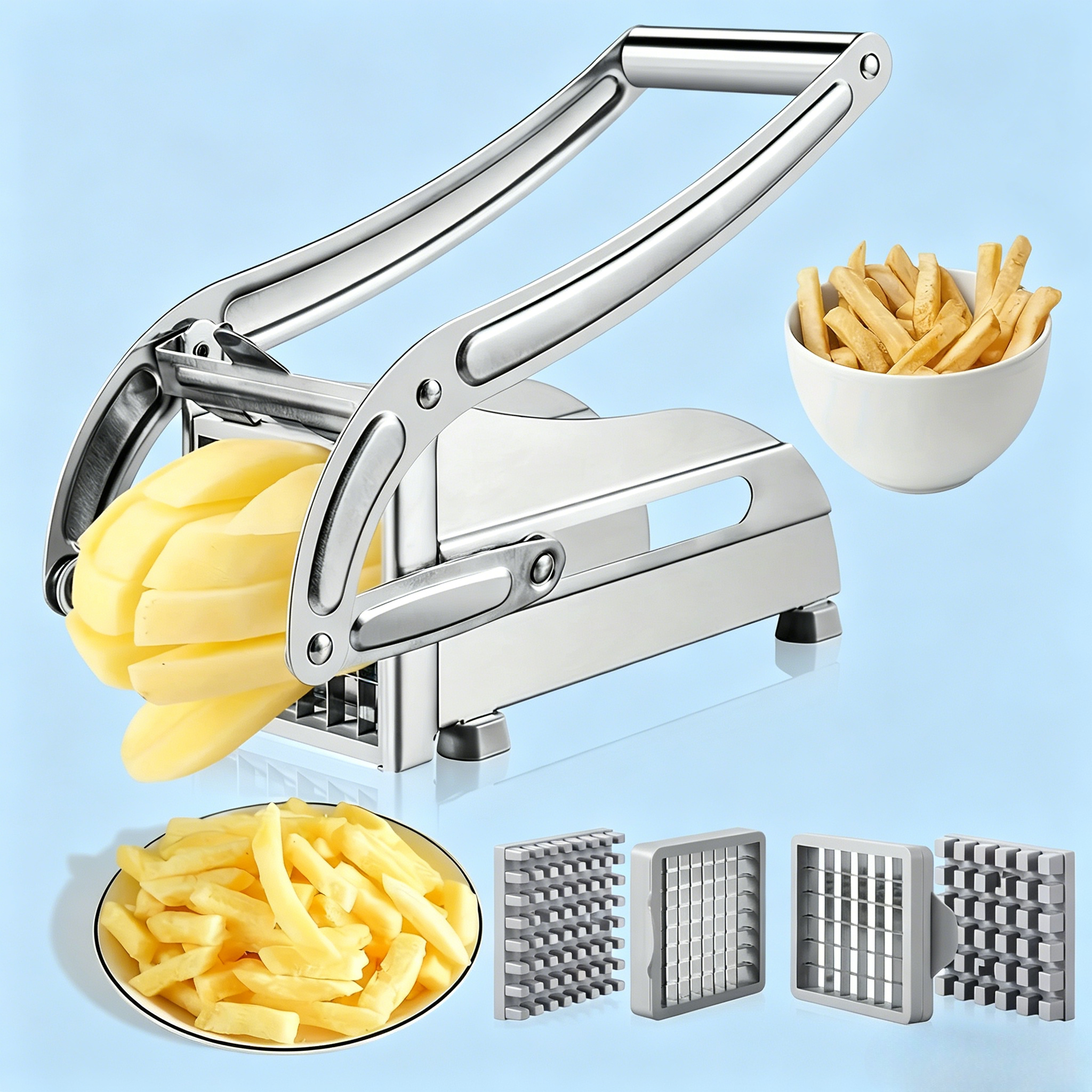 Stainless Steel Potato French  - огляд і ціна Potato Masher Ricer
