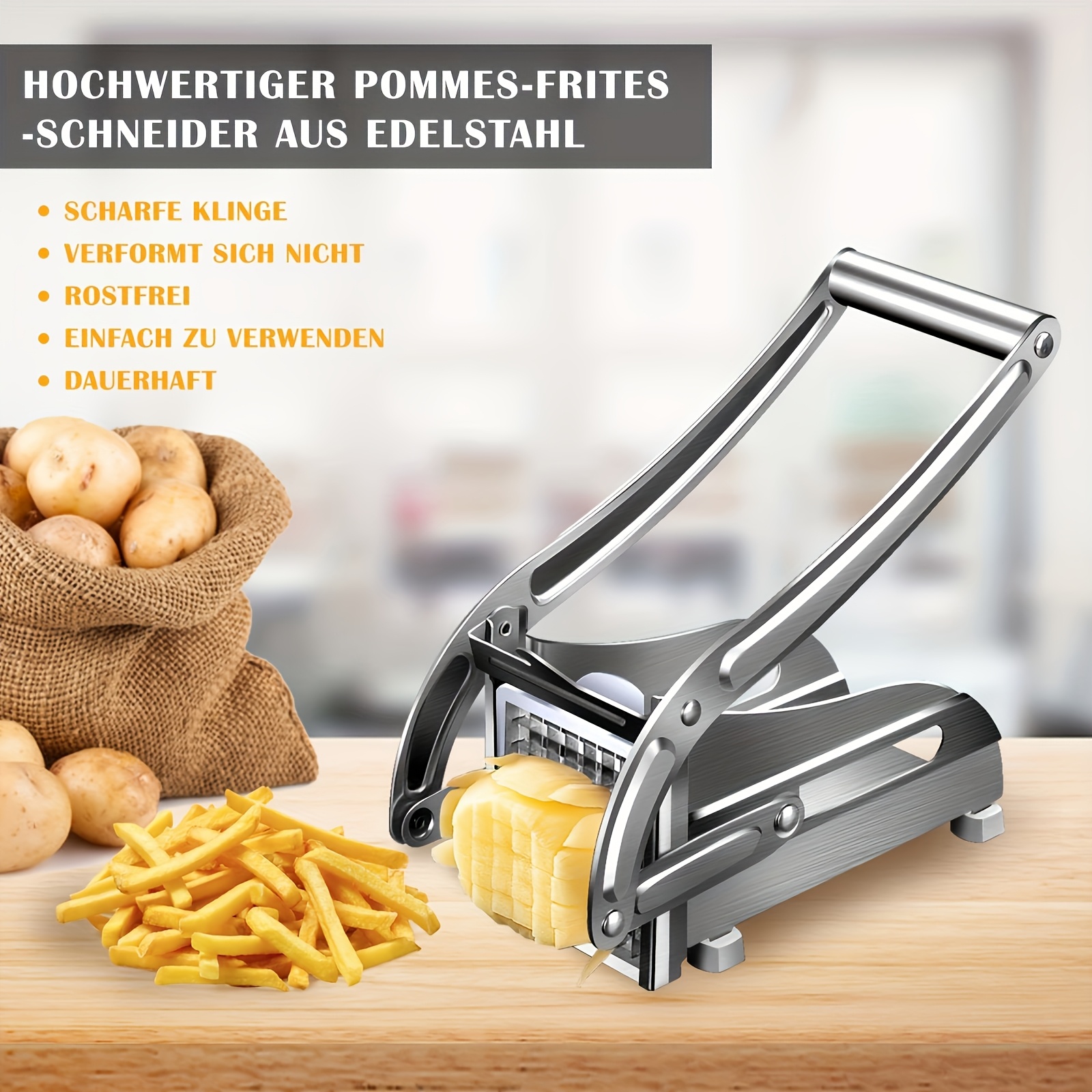 Stainless Steel Potato French  - огляд і ціна Potato Masher Ricer
