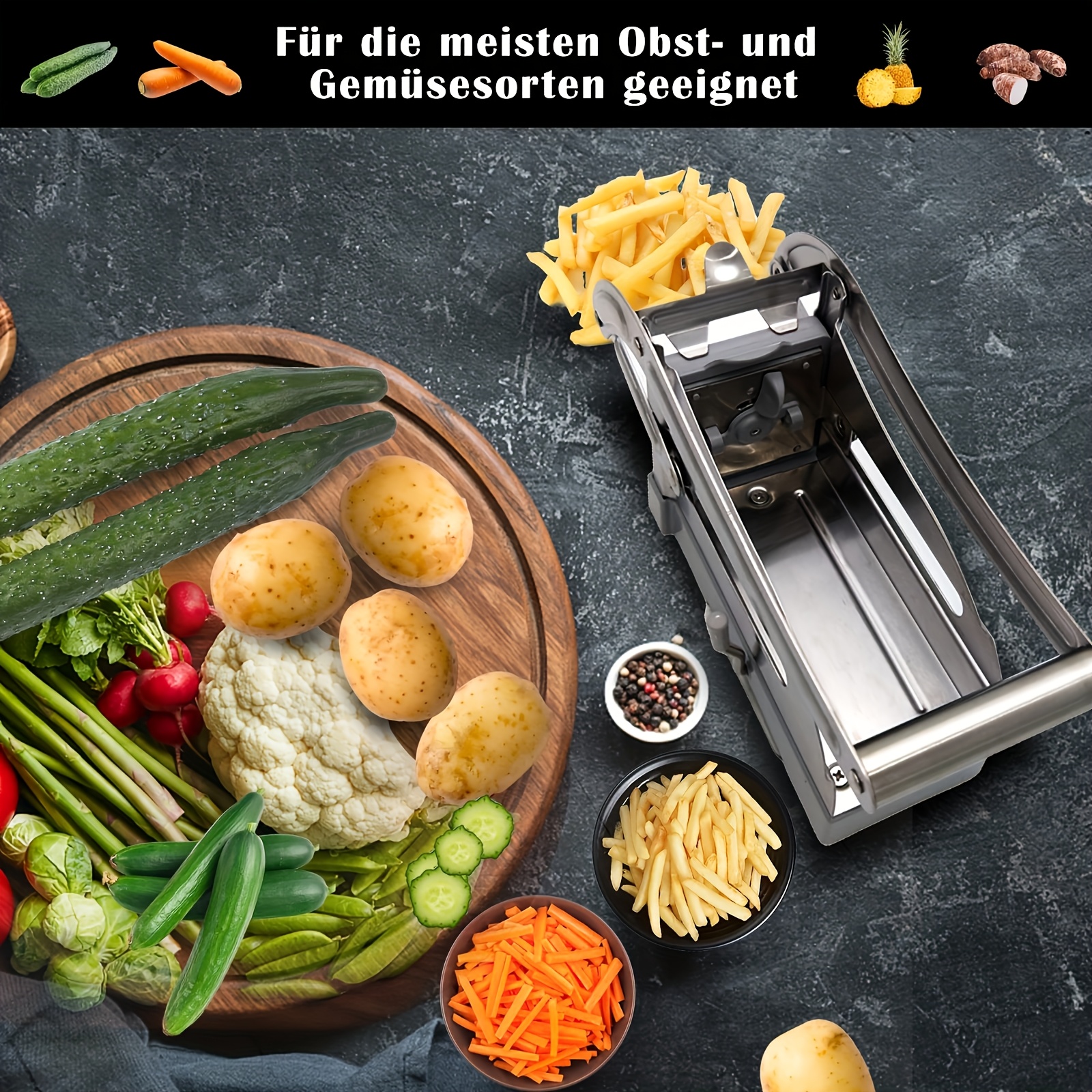 Stainless Steel Potato French  - огляд і ціна Potato Masher Ricer