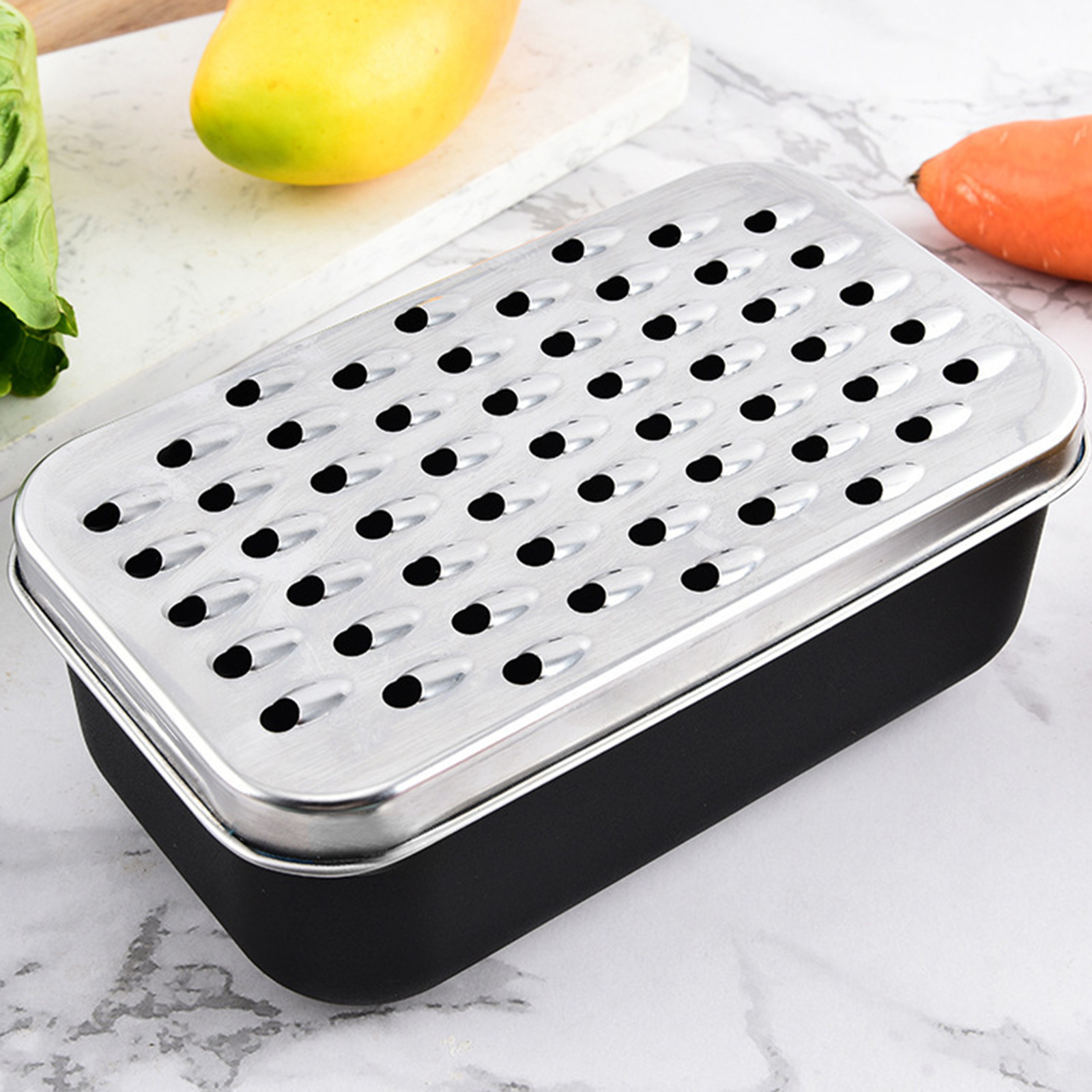 Stainless Steel Cheese with Fo - огляд і ціна Cheese Grater Box
