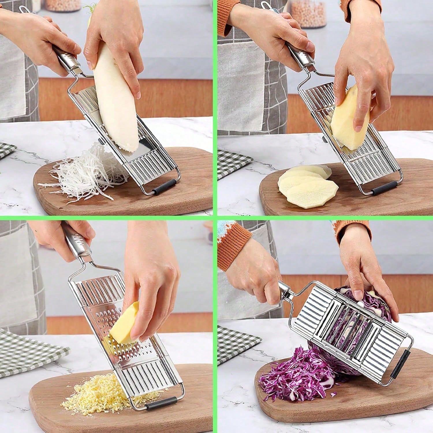 4 In 1 Vegetable Cutter With C - огляд і ціна Mandoline Slicer